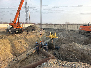 В Ферганской долине расширяются технические возможности магистральных газопроводов